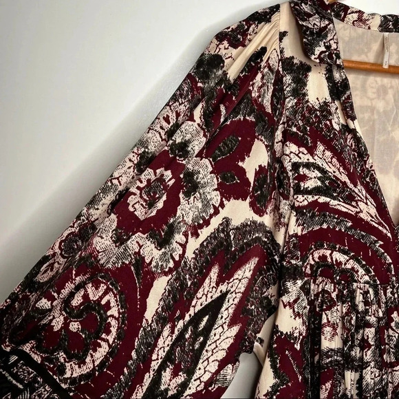 Free People Say You Love Me Long Sleeve Mini Dress Size Small - Picture 7 of 11